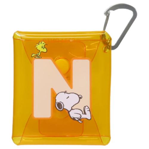 スヌーピー ミニポーチ クリアマルチケースSS N ピーナッツ キャラクター グッズ メール便可