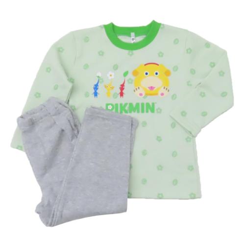 ピクミン キッズファッション 長袖長パンツ グリーン キャラクター グッズ