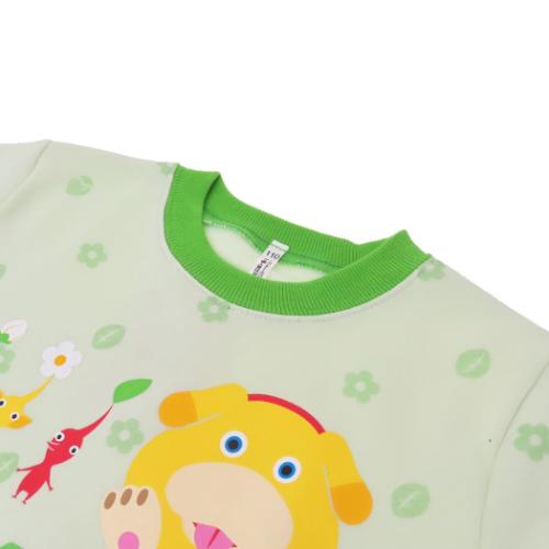 ピクミン キッズファッション 長袖長パンツ グリーン キャラクター グッズ