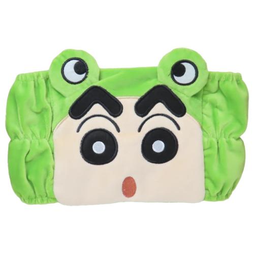 クレヨンしんちゃん マフラー ネックウォーマー カエルしんちゃん アニメキャラクター グッズ メール便可