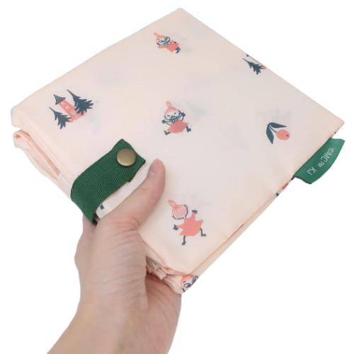 ムーミン エコバッグ ワイド底板付エコバッグ ルンルン 北欧 キャラクター グッズ メール便可