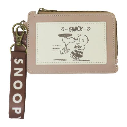 スヌーピー 小銭入れ＆カード入れ コイン＆カードケース SMACK SNOOP ピーナッツ キャラクター グッズ メール便可