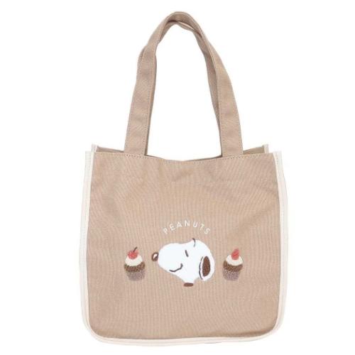 スヌーピー トートバッグ サガラトート カップケーキ ピーナッツ キャラクター グッズ メール便可