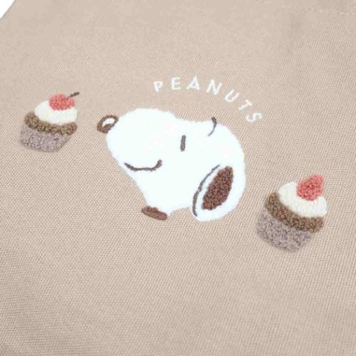 スヌーピー トートバッグ サガラトート カップケーキ ピーナッツ キャラクター グッズ メール便可