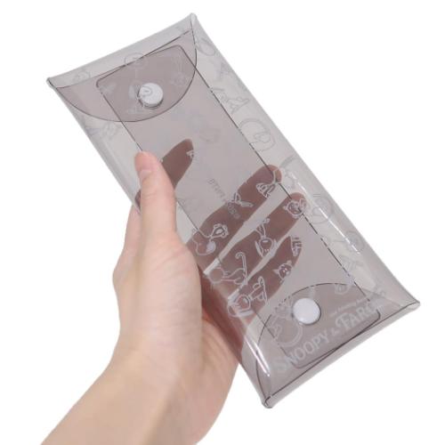 スヌーピー クリアポーチ クリアマルチケース スヌーピー&ファーロン ピーナッツ キャラクター グッズ メール便可