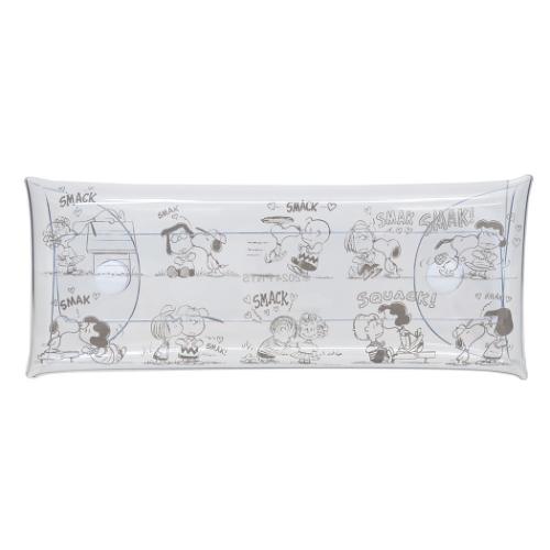 スヌーピー クリアポーチ クリアマルチケース スリム SMACK ピーナッツ キャラクター グッズ メール便可