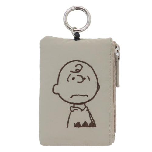 スヌーピー 定期入れ パスポーチ BE ピーナッツ キャラクター グッズ メール便可