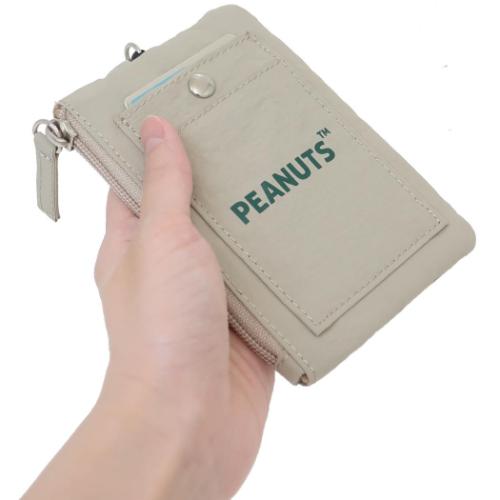 スヌーピー 定期入れ パスポーチ BE ピーナッツ キャラクター グッズ メール便可