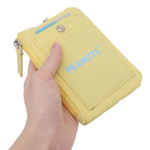 スヌーピー 定期入れ パスポーチ YE ピーナッツ キャラクター グッズ メール便可