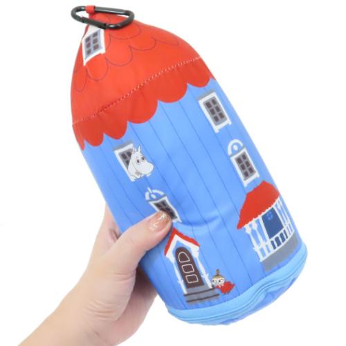 ムーミン ひざ掛け毛布 ポーチ付きブランケット ハウスブランケット 北欧 キャラクター グッズ