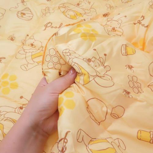 くまのプーさん ひざ掛け毛布 ポーチ付きブランケット ハニービーイエロー ディズニー キャラクター グッズ