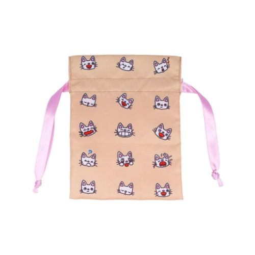 ノンタン 巾着袋 きんちゃくポーチ B 絵本キャラクター グッズ メール便可