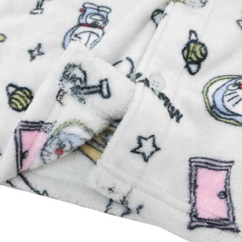 アイムドラえもん キッズファッション 総柄長袖ニットシャツ グレー サンリオ アニメキャラクター グッズ