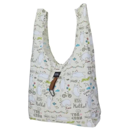 ターチャンデイズ エコバッグ エコバッグＭ アイボリー お買い物かばん ショッピングバッグ グッズ