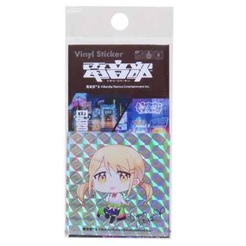 電音部 ステッカー キラキラシール アキバエリア 茅野 ふたば キャラクター グッズ メール便可
