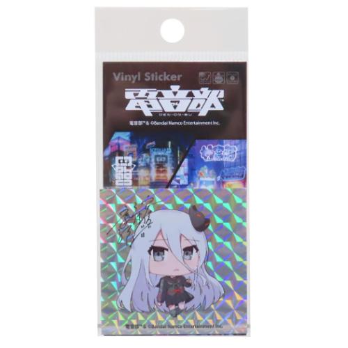 電音部 ステッカー キラキラシール カブキエリア 安倍 シャクジ 摩耶 キャラクター グッズ メール便可