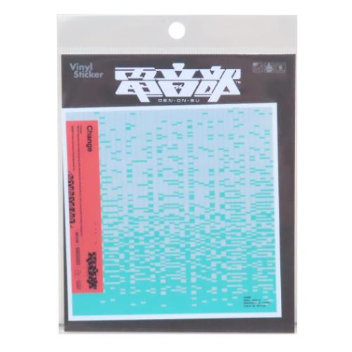 電音部 ステッカー CDジャケットステッカー 神宮前参道學園 Change feat. Yunomi キャラクター グッズ メール便可