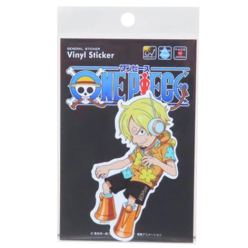 ワンピース ダイカットシール ステッカー エッグヘッド編 サンジ SD 少年ジャンプ アニメキャラクター グッズ メール便可