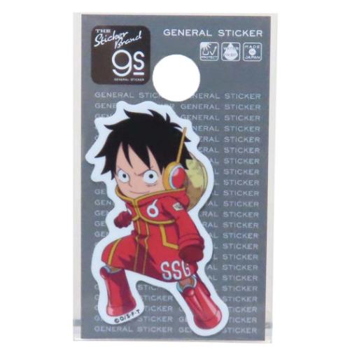 ワンピース ダイカットシール miniステッカー エッグヘッド編 ルフィ SD 少年ジャンプ アニメキャラクター グッズ メール便可