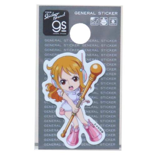 ワンピース ダイカットシール miniステッカー エッグヘッド編 ナミ SD 少年ジャンプ アニメキャラクター グッズ メール便可