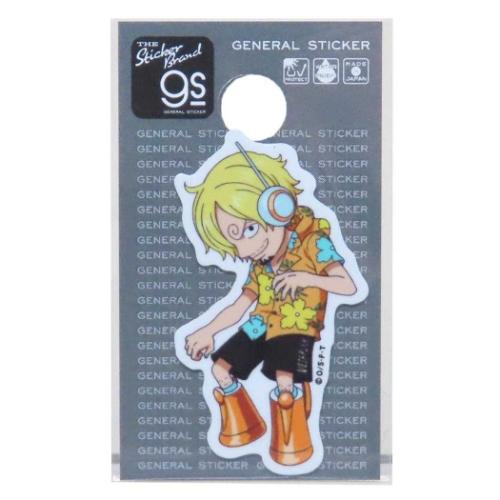 ワンピース ダイカットシール miniステッカー エッグヘッド編 サンジ SD 少年ジャンプ アニメキャラクター グッズ メール便可