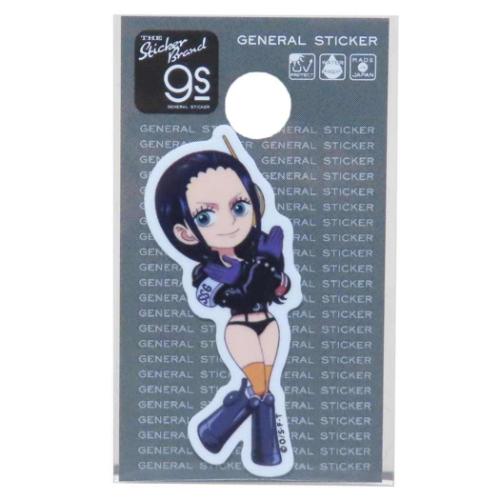 ワンピース ダイカットシール miniステッカー エッグヘッド編 ロビン SD 少年ジャンプ アニメキャラクター グッズ メール便可