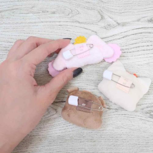 ふたりはプリキュア Max Heart マスコット プチっとバッジ ルルン アニメキャラクター グッズ メール便可