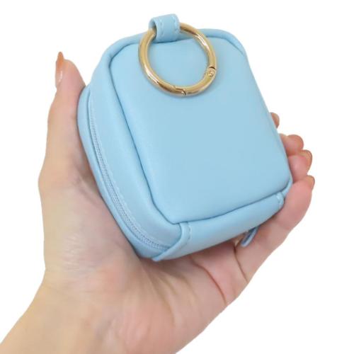 シナモロール クリアポーチ カラビナ付きミニポーチ サンリオ キャラクター グッズ