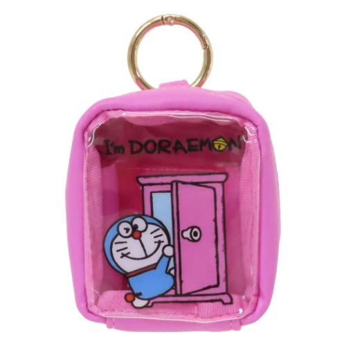 アイムドラえもん クリアポーチ カラビナ付きミニポーチ サンリオ アニメキャラクター グッズ