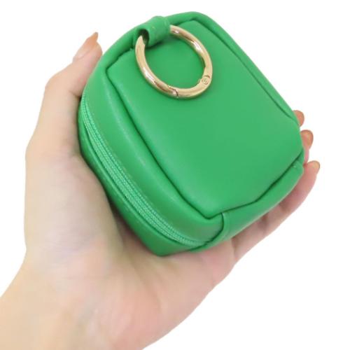 マインクラフト クリアポーチ カラビナ付きミニポーチ クリーパー Minecraft ゲームキャラクター グッズ