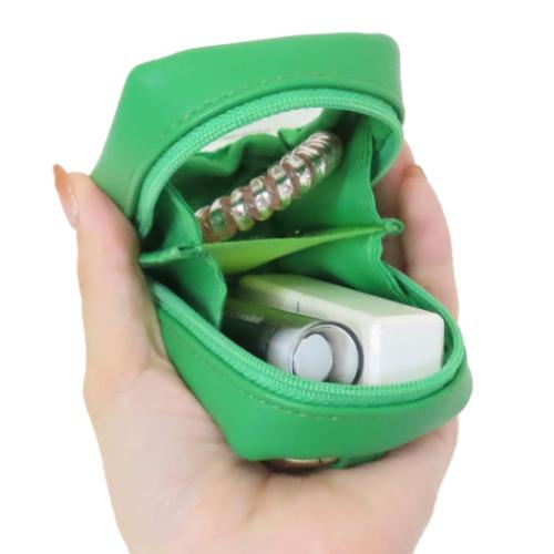 マインクラフト クリアポーチ カラビナ付きミニポーチ クリーパー Minecraft ゲームキャラクター グッズ