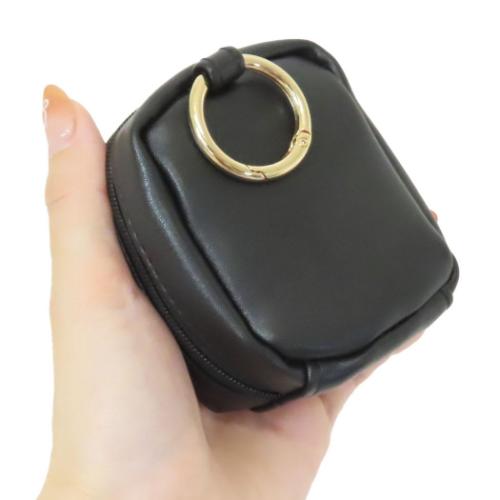 マインクラフト クリアポーチ カラビナ付きミニポーチ エンダーマン Minecraft ゲームキャラクター グッズ