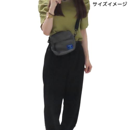 スヌーピー ショルダーバッグ RE-PET ミニスクエアショルダー BLネーム ジョークール ピーナッツ キャラクター グッズ