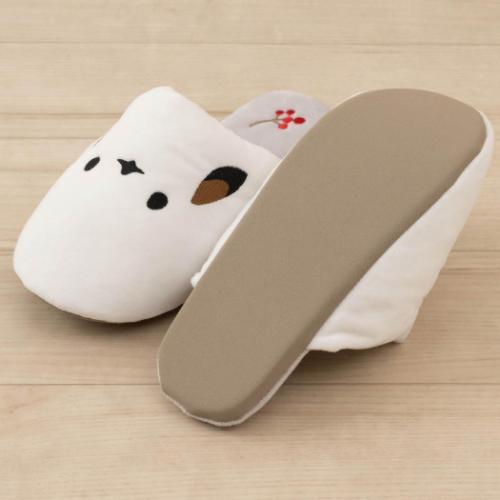 シマエナガちゃん トイレ用品 スリッパ グレー かわいい グッズ