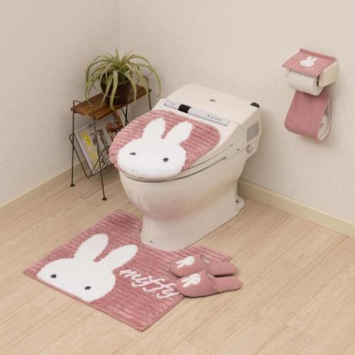 ミッフィー トイレ用品 ペーパーホルダーカバー プリーマミッフィー ピンク ディックブルーナ 絵本キャラクター グッズ メール便可