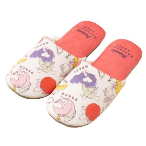 スヌーピー トイレ用品 スリッパ フレッシュフルーツ レッド ピーナッツ キャラクター グッズ