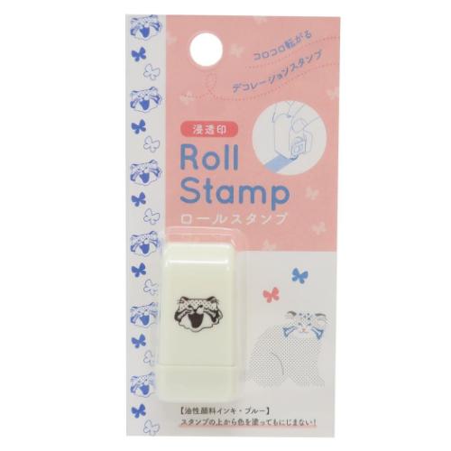 アニマル百貨店 ハンコ ロールスタンプ マヌルネコ どうぶつ かわいい グッズ メール便可