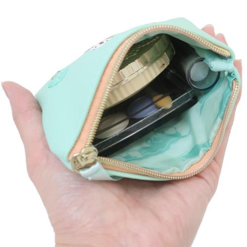 アニマル百貨店 ミニポーチ ミニフラットポーチ ラッコ どうぶつ かわいい グッズ メール便可