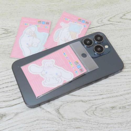 シナモロール ビニールシール ダイカットミニステッカー のんびりナチュラル アイス サンリオ キャラクター グッズ メール便可