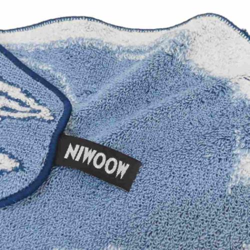 ムーミン ミニタオル ジャガードハンカチタオル ダイカットムーミン 北欧 キャラクター グッズ メール便可