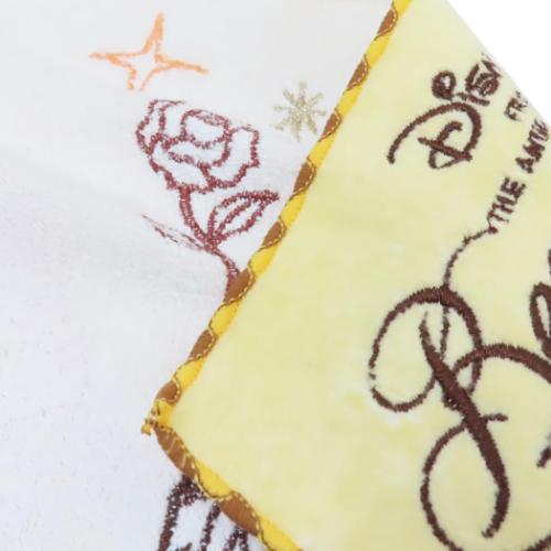 美女と野獣 ミニタオル シャーリングハンカチタオル ローズキャッスル ディズニープリンセス キャラクター グッズ メール便可