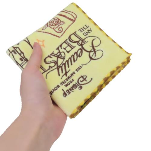 美女と野獣 ミニタオル シャーリングハンカチタオル ローズキャッスル ディズニープリンセス キャラクター グッズ メール便可