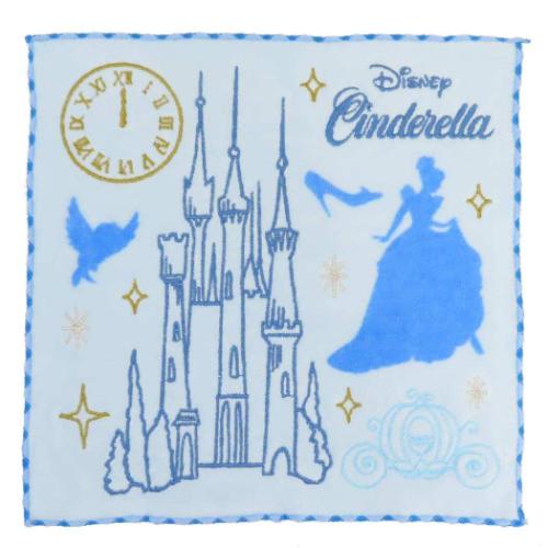 シンデレラ ミニタオル シャーリングハンカチタオル ドリーミングキャッスル ディズニープリンセス キャラクター グッズ メール便可