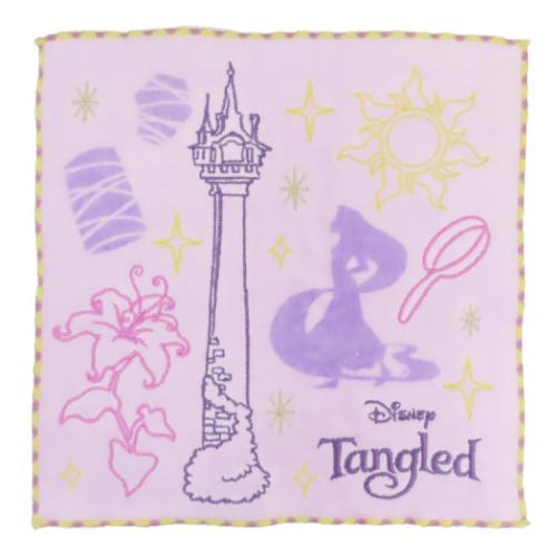 塔の上のラプンツェル ミニタオル シャーリングハンカチタオル マジカルタワー ディズニープリンセス キャラクター グッズ メール便可