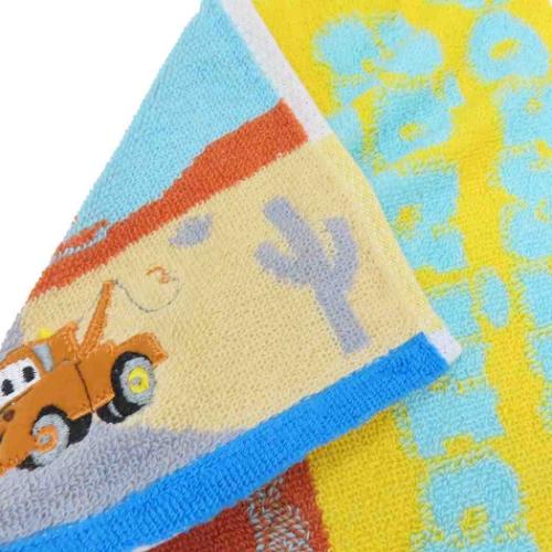 カーズ ミニタオル ジャガードハンカチタオル ラジエータースプリングス ディズニー キャラクター グッズ メール便可