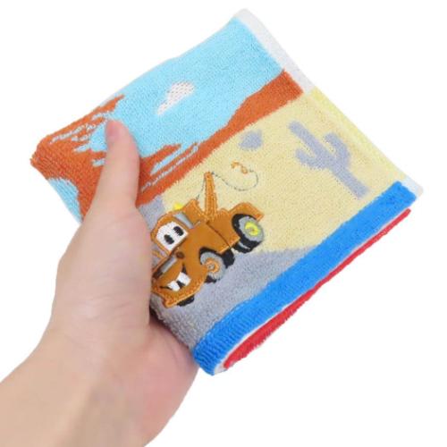 カーズ ミニタオル ジャガードハンカチタオル ラジエータースプリングス ディズニー キャラクター グッズ メール便可