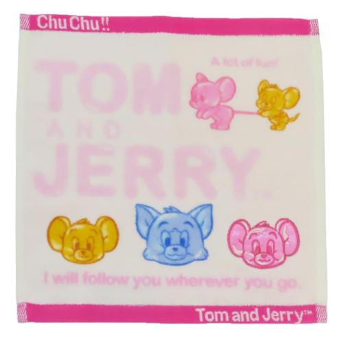 トムとジェリー ミニタオル シャーリングハンカチタオル キャンディーチュチュ ワーナーブラザース キャラクター グッズ メール便可