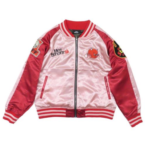 ホットスタッフ スカジャン アウター レッドホット キャラクター