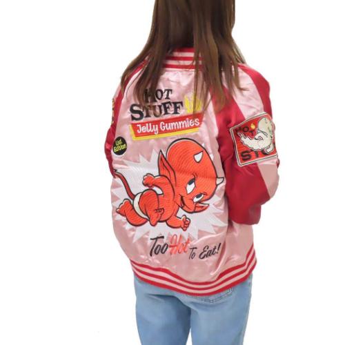 ホットスタッフ スカジャン アウター レッドホット キャラクター グッズ