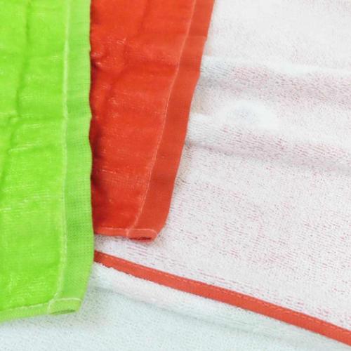 ガチャピン&ムック フェイスタオル ロングタオル 2枚セット キャラクター グッズ